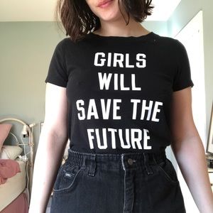 Feminist American eagle t-shirt